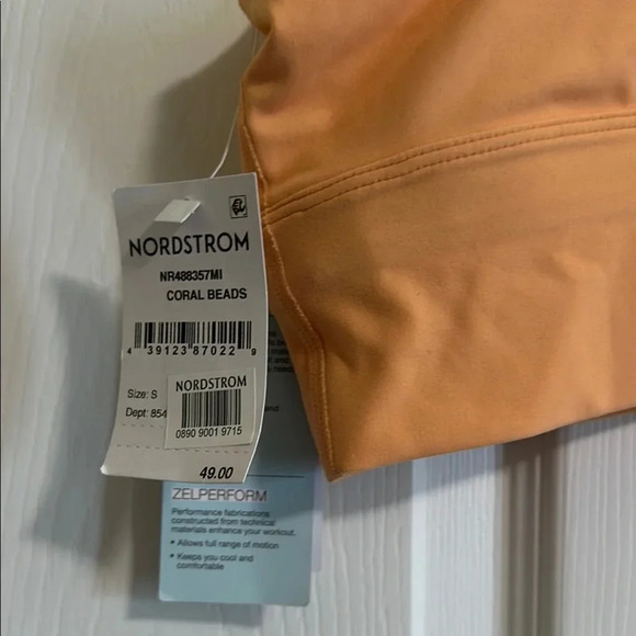 Zella Coral Beads Sports Bra Yoga + Studio Size Small NWT - Picture 6 of 9